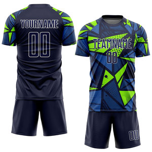 Customize Sublimated <b>Polyester</b> Breathable Quick Dry 2026 Knitted Football Soccer Jerseys Sports T Shirt Football Jersey - Product Image 5