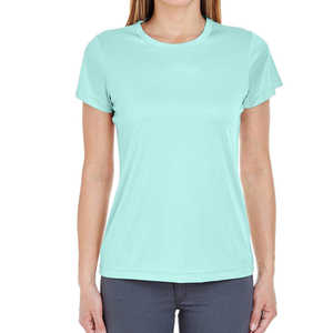Camiseta Verde Menta Lisa Unisex de Algodón Suave, Cuello Redondo, Manga Corta, Informal, para Uso Diario, Básica - Product Image 5