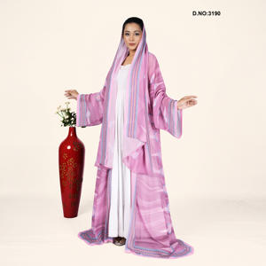 Abaya de Verano Elegante de Calidad de Exportación con Tela Ligera, Perfecta para el Trabajo o Salidas, Disponible a Precio de Fábrica - Product Image 6