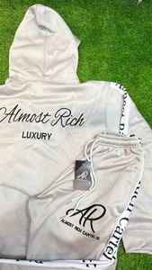 Custom Made Polyester Fleece <b>Embroidery</b> Logo Tracksuit Streetwear Style Men Sublimation Stripe Tracksuit <b>Set</b> - Product Image 6