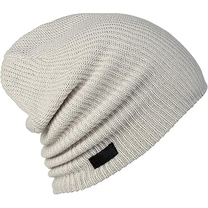 Colorful <b>Plain</b> Waterproof 100% Wool Winter Hat Knitted Unisex Bennie <b>Cap</b> - Product Image 6