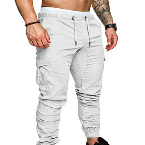 Pantalon de jogging cargo noir pour homme Nexfit Athletics, taille élastique avec cordon de serrage, plusieurs poches, décontracté, extensible, respirant, léger - Product Image 5