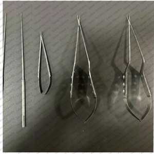 ชุดเครื่องมือผ่าตัดไมโครนิวโรซิร์เจอรีคุณภาพสูง ผลิตจากเหล็กกล้าไร้สนิมเยอรมัน ใช้ซ้ำได้ ผ่านการฆ่าเชื้อด้วยความร้อนได้ ได้รับการรับรองมาตรฐาน CE - Product Image 3