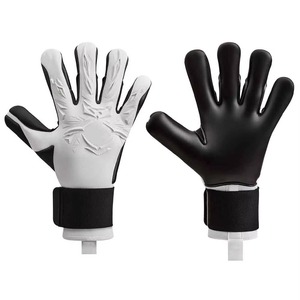 Breathable <b>Latex</b> Soccer Goalkeeper <b>Gloves</b> Cross-Border Anti-Slip Training <b>Gloves</b> with Wear-Resistant Finger Protection - Product Image 3