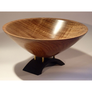 Atractivo Tazón Redondo de Acero Inoxidable Plateado Brillante para Servir Alimentos, Diseño de Flores Multicolores - Product Image 5