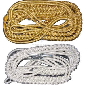 Aiguillettes y Cordones de Hombro de Nailon y Algodón Personalizados al por Mayor para Uniformes - Diseño Trenzado, Colores y Tamaños Personalizados - Product Image 2