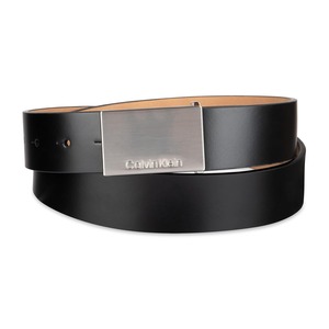 Nouvelle ceinture décontractée en cuir de vache noir et marron, boucle métallique à verrouillage automatique argentée, pour homme, imperméable, durable, largeur 3,5 cm - Product Image 4