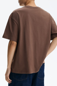 T-shirt graphique surdimensionné de qualité supérieure, 100% coton, tissu lourd, streetwear, tee-shirt imprimé personnalisé, design floral vintage, homme, unisexe, OEM, ODM - Product Image 4