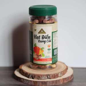 Vietnam Direct Factory 200g Jar Nutrition Snack Buttery Salty Premium Roasted Skin Cashew <b>Nut</b> W180 Dong Phu Brand ISO Certified - Product Image 6