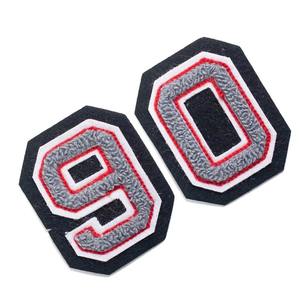 Parches 3D de Chenilla Personalizados de Alta Calidad, Insignias Bordadas con Lentejuelas, Logotipo Termoadhesivo para Sudadera con Capucha y Sombrero 2026 - Product Image 4