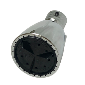 Pomme de douche moderne en finition chromée SHB0008, anti-vandalisme, 2,5 GPM, sans restricteur de débit, pour salle de bain - Product Image 1