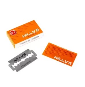 Lames de rasoir jetables à usage unique en acier inoxydable de haute qualité pour hommes, sur demande, 10 pièces/paquet, gris argenté, rasage en douceur - Product Image 5