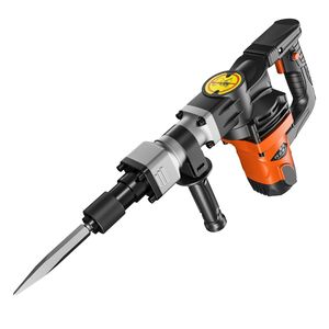 Martello Demolitore Elettrico 1400W con 2 Scalpelli, Grado Industriale, Attacco SDS Max, 110V, Spina USA - Product Image 2
