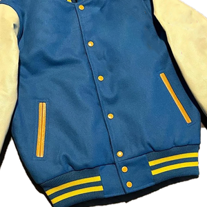 Customized Unisex <b>Winter</b> Varsity <b>Jacket</b> | Streetwear Chenille Ribbons Embroidery | Heavyweight College Letterman | Heated - Product Image 5