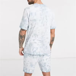 Nouvelle Collection 2026 : Ensemble d'été pour homme imprimé, respirant, décontracté, élégant, pour l'extérieur, coupe ample, en tissu léger - Product Image 4