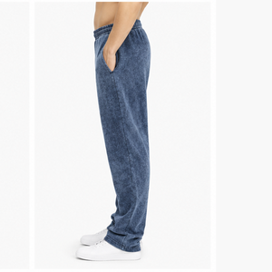 Pantalones Jogger de Algodón con Lavado Ácido Personalizado, Estilo Vintage, Ajuste Holgado, Ropa Casual Urbana para Uso Diario, Proveedor Mayorista de Ropa - Product Image 3