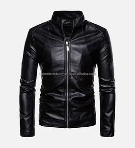 Chaquetas de cuero para hombre de Otoño Invierno 2025, cómodas y a la moda, nuevo estilo de diseño, chaqueta a precio de venta al por mayor para hombre - Product Image 1