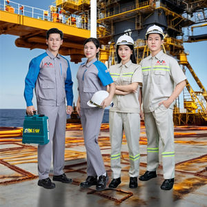 ชุดทำงานเสื้อผ้าขนาดพลัสไซส์สำหรับคนงานในโรงงานเครื่องเชื่อมน้ำมันและก๊าซเครื่องแบบงานช่าง - Product Image 1