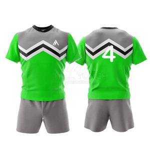 Nouvelle conception, uniforme de rugby en polyester de haute qualité, séchage rapide, respirant, vente en gros, vêtements de sport d'extérieur - Product Image 3