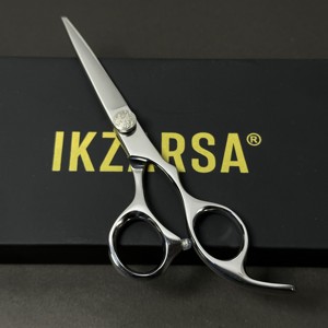 Ciseaux de coiffure ergonomiques en acier inoxydable à haute teneur en carbone, ciseaux professionnels de salon pour les experts en coiffure - Product Image 1