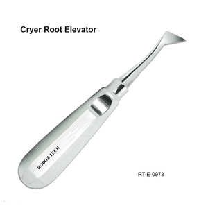 Élévateur de racine ergonomique pour dentisterie, en acier inoxydable, fabriqué par Roboz Tech Pakistan - Product Image 5