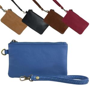 Simili Screen Printed Zipper Pouch Silk Lining Travel CENPLAS Faux Leather Makeup New Premium Fashion Women's Wristlet Bag - Product Image 4