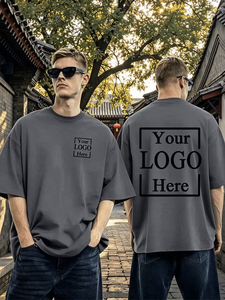 Custom Men's Polyester T-Shirts Crew Neck-Breathable Eco-Friendly Quick Dry Short Sleeve for Holiday Gifts Team Uniforms Music - Product Image 2