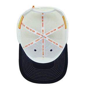 หมวกแก๊ปทรงทรัคเกอร์ INJAE VINA Ia-1008-L2 สำหรับผู้ใหญ่ แบบ 6 แผง ผ้าโพลีเอสเตอร์/ผ้าฝ้ายตาข่าย/ผ้าแคนวาส ปักโลโก้ด้านหน้า - Product Image 4