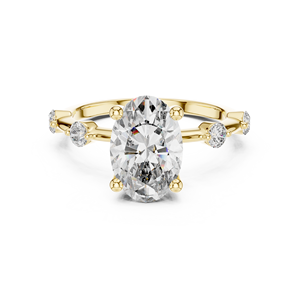 Wholesale Custom 925 Sterling Silver Moissanite <b>Diamond</b> <b>Ring</b> Fine Wedding Jewelry Manufacturer Export Supplier - Product Image 1