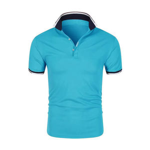Chemises polo à manches longues en coton sur mesure, grandes tailles, pour hommes, best-sellers, vente chaude, prix bas, chemises polo à manches longues pour hommes - Product Image 1