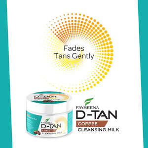 Lait nettoyant D-Tan Fayseena de qualité supérieure avec café, élimine le bronzage, nettoie en profondeur et éclaircit la peau, disponible à la vente - Product Image 3