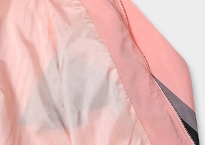 Veste coupe-vent en nylon pour homme, décontractée, légère, grande taille, pour jeunes, 100% polyester, fermeture éclair, respirante, grande taille - Product Image 4