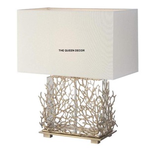 Romantic Night <b>Light</b> Bedroom Wedding Rooms European Style Minimalist Crystal <b>Table</b> Lamp Gold Finish Fabric Shade - Product Image 4