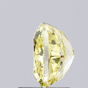 Diamant de laboratoire CVD certifié, taille coussin, jaune intense fantaisie, radiant, pierre précieuse en vrac de luxe, design de joaillerie fine Sparkle - Product Image 3