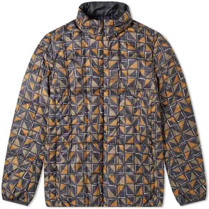 पॉलिएस्टर कपास गद्देदार सर्दियों mens hooded puffer जैकेट कस्टम लोगो प्रिंट sublimated थोक के लिए बड़े puffer कोट पुरुषों