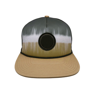 Custom Tiger <b>Camo</b> Trucker Hat 100% Cotton Mesh Breathable Fashion Outdoor Patch Snapback <b>Cap</b> Full Color Print Bulk Blank Maker - Product Image 1
