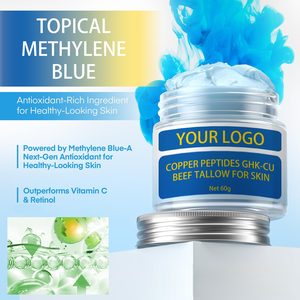 Crème Hydratante Naturelle Visage et Corps au Suif de Bœuf GHK-Cu, Peptides de Cuivre, Miel de Manuka et Vitamine E – Antioxydante et Hydratation Profonde – Marque Blanche - Product Image 6
