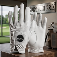Gant de golf en cuir pour gaucher, respirant, pour l'extérieur, fabricant direct de gants de golf