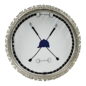 Bandeja Decorativa de Plata Alemana con Diseño de Flecha y Sombrero de Caballo, Tamaño Personalizado, para Regalos, Bandejas de Primera Calidad para Aperitivos y Galletas - Product Image 3