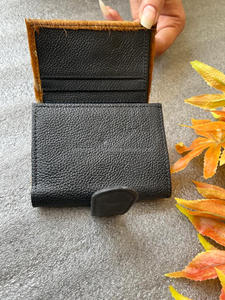 การออกแบบใหม่จริงโลหะขนหนังคลัทช์มีสไตล์หลายใช้ตะวันตกใหม่ร้อนขายจริง Cowhide กระเป๋าสตางค์ขนาดเล็กสําหรับผู้หญิง - Product Image 5