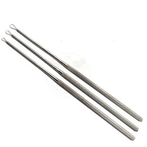 Premium Quality Ear Curettes Stainless Steel ENT Instrument Ear <b>Wax</b> <b>Removal</b> Tools - Product Image 4