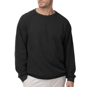 Sweat-shirt d'hiver pour homme, col rond, coupe classique, couleur unie, tissu en coton/polyester, molleton 320g, doublé, respirant - Product Image 2