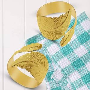 Increíbles servilleteros metálicos que realzan la belleza de la simplicidad en el diseño de la mesa, también funcionan de forma igualmente exitosa para celebraciones formales. - Product Image 2