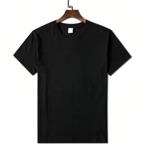เสื้อยืดแขนสั้นผู้ชายทรงปกติ พิมพ์ลายโลโก้ด้านหน้า น้ำหนัก 250 กรัม ผ้าฝ้าย 100% เป็นมิตรต่อสิ่งแวดล้อม ป้องกันการยับ - Product Image 1