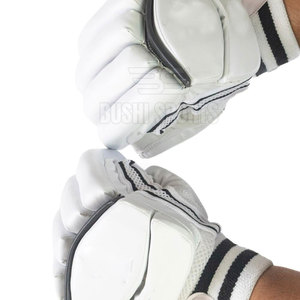 Gants de cricket en cuir de qualité supérieure, prix d'usine, logo personnalisé - Product Image 3