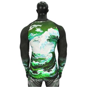 Diseño de logotipo personalizado Totalmente sublimación MMA BJJ Rash Guard Set Camiseta formal de secado rápido ecológica para hombres - Product Image 2