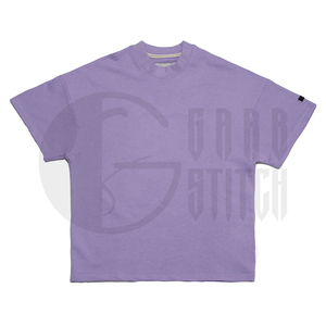 Camiseta Oversize de Algodón Grueso de 250 g/m² para Hombre, Corte Boxy, Estampado DTG, Transpirable, Antipilling, Hombros Caídos - Product Image 2
