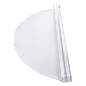 Tapete de PVC Transparente Impermeable de 48 x 48 Pulgadas y 2.0 mm de Grosor, Protector de Mesa de Plástico Fácil de Limpiar, para Mesas de Comedor - Product Image 1