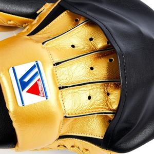 Nouveaux protège-poings de boxe Winning CM-65 noir et or, équipement d'entraînement personnalisé pour Muay Thai, Taekwondo, MMA, protège-poings de frappe - Product Image 5