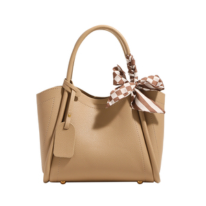 กระเป๋าโท้ทหนัง PU คุณภาพสูงสำหรับผู้หญิง ขนาดเล็ก ดีไซน์สวยหรู - Product Image 1
